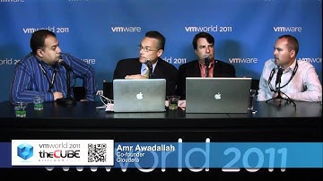 Amr Awadallah, Cloudera and Richard McDougall, VMware | VMworld 2011