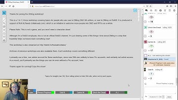 DM Workshop: Layers!