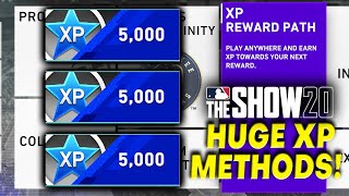 level up FAST WITH THESE XP methods! MLB The Show 20