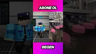 Robloxta Polis Seni Tutuklamak İstiyor Ama Sen Zekisin! 🤣 #shorts