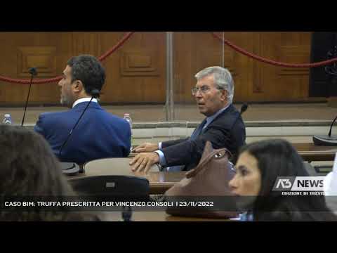 CASO BIM: TRUFFA PRESCRITTA PER VINCENZO CONSOLI  | 23/11/2022