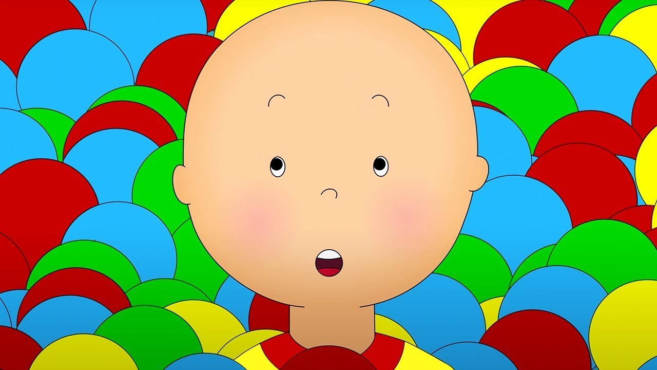 Caillou and the Ball Pit | Caillou Cartoon