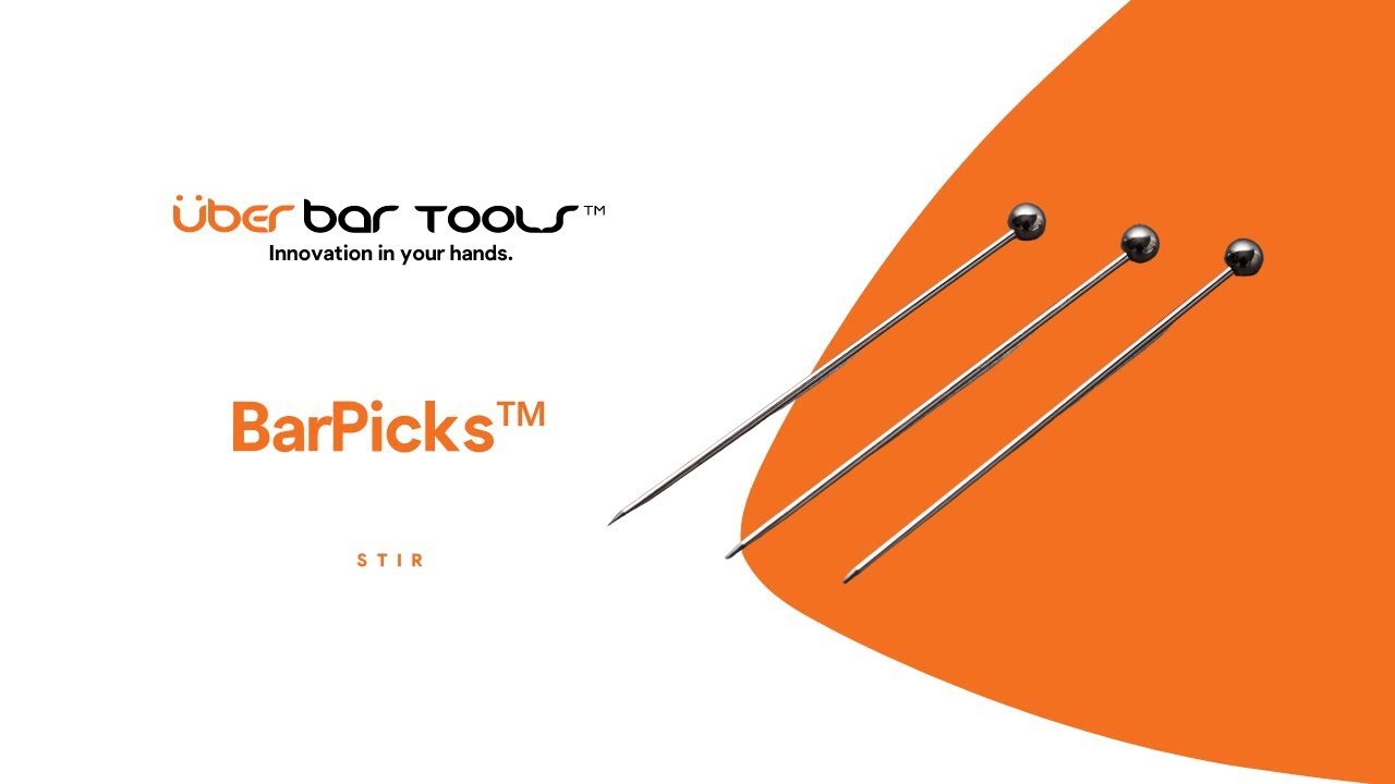 Garnish cocktails in style with BARPICK | Bartending Tools by Überbartools™