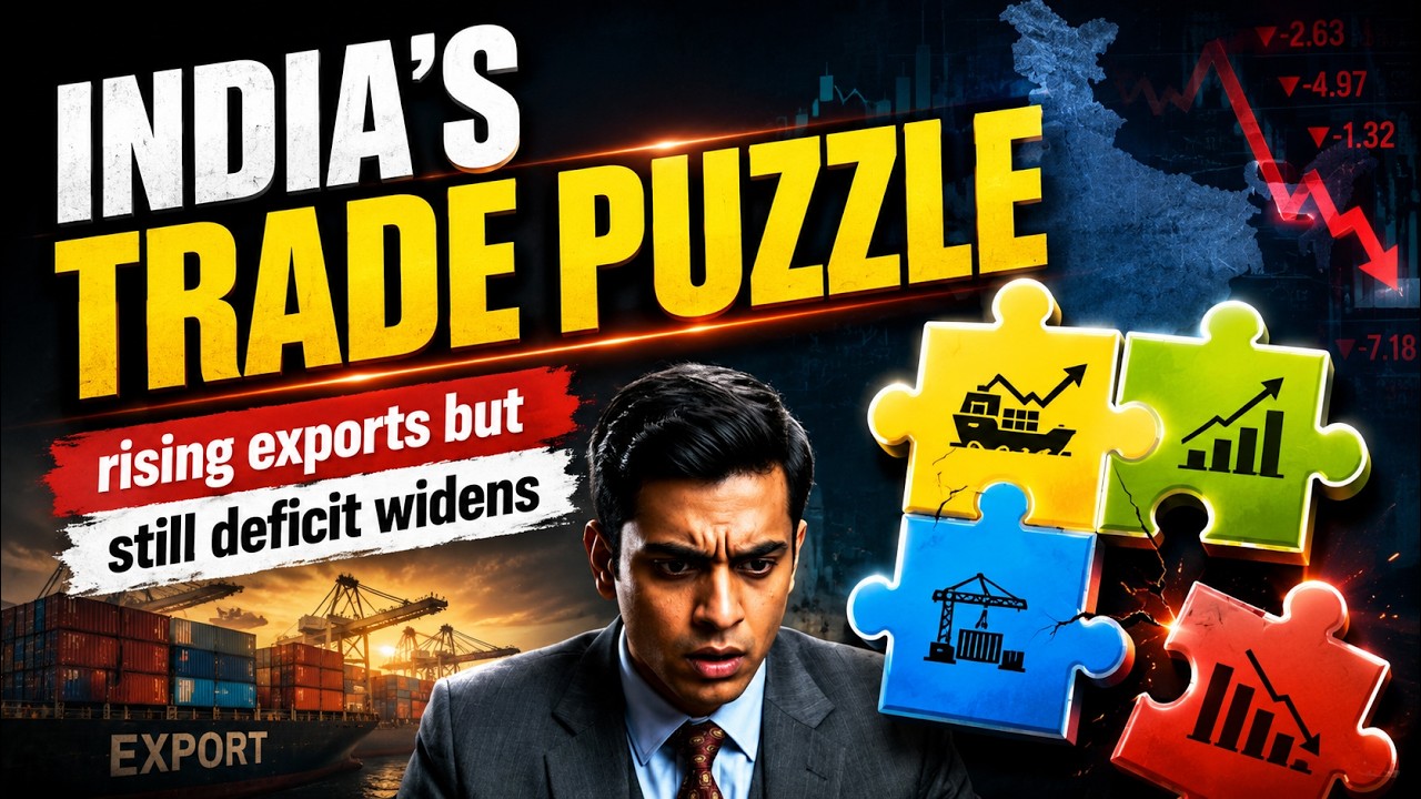 India’s Exports Are Rising — So Why Is the Trade Deficit Still Growing?