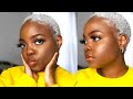 DIY: Platinum Blonde Hair | Short Bald Baddie