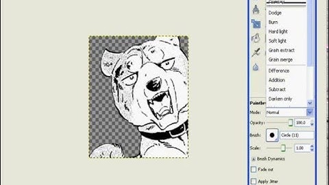 How to Shade on GIMP , 2 Different Ways