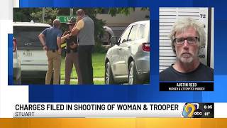 Stuart man charged after woman killed trooper shot on Tuesday