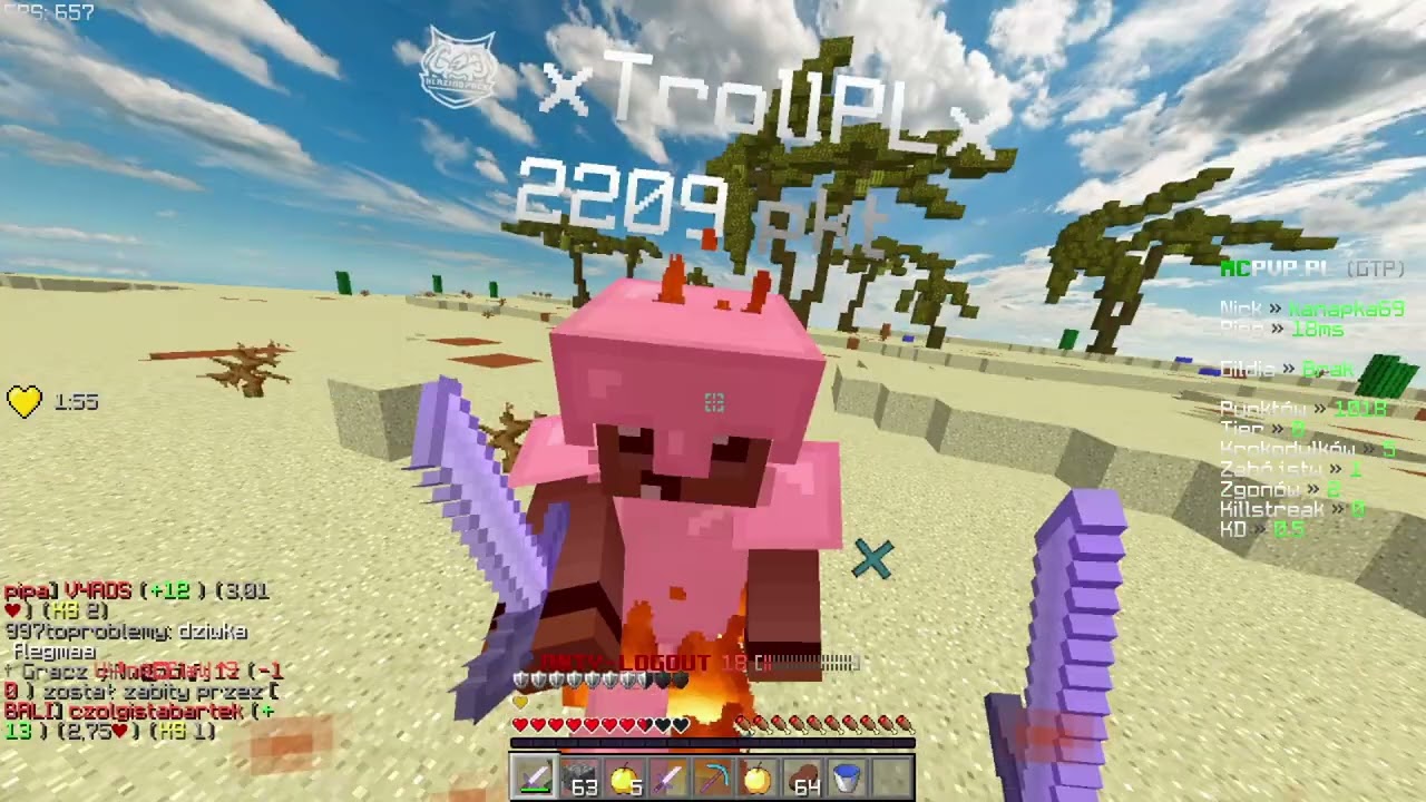 kanapka vs xTrollPLx - starcie tytanów *był w totalnym szoku*