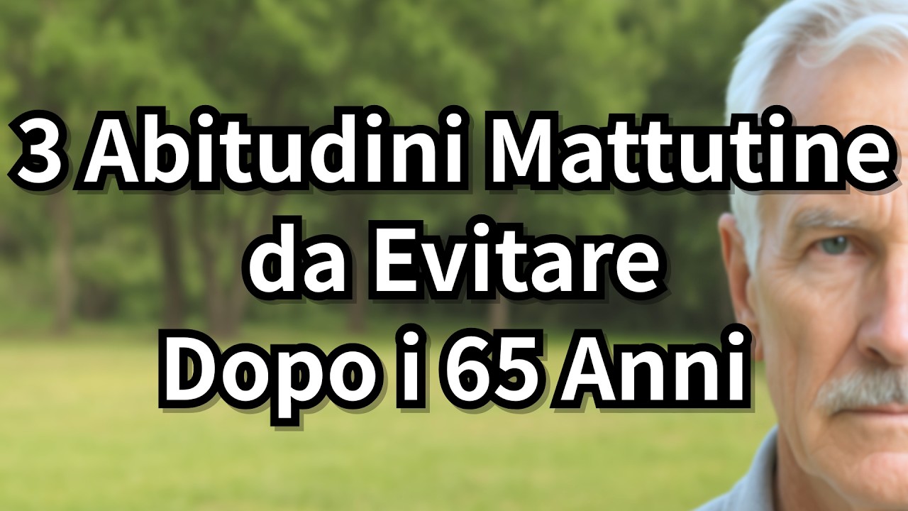 3 Abitudini Mattutine da Evitare Dopo i 65 Anni – Possono Mettere a ...