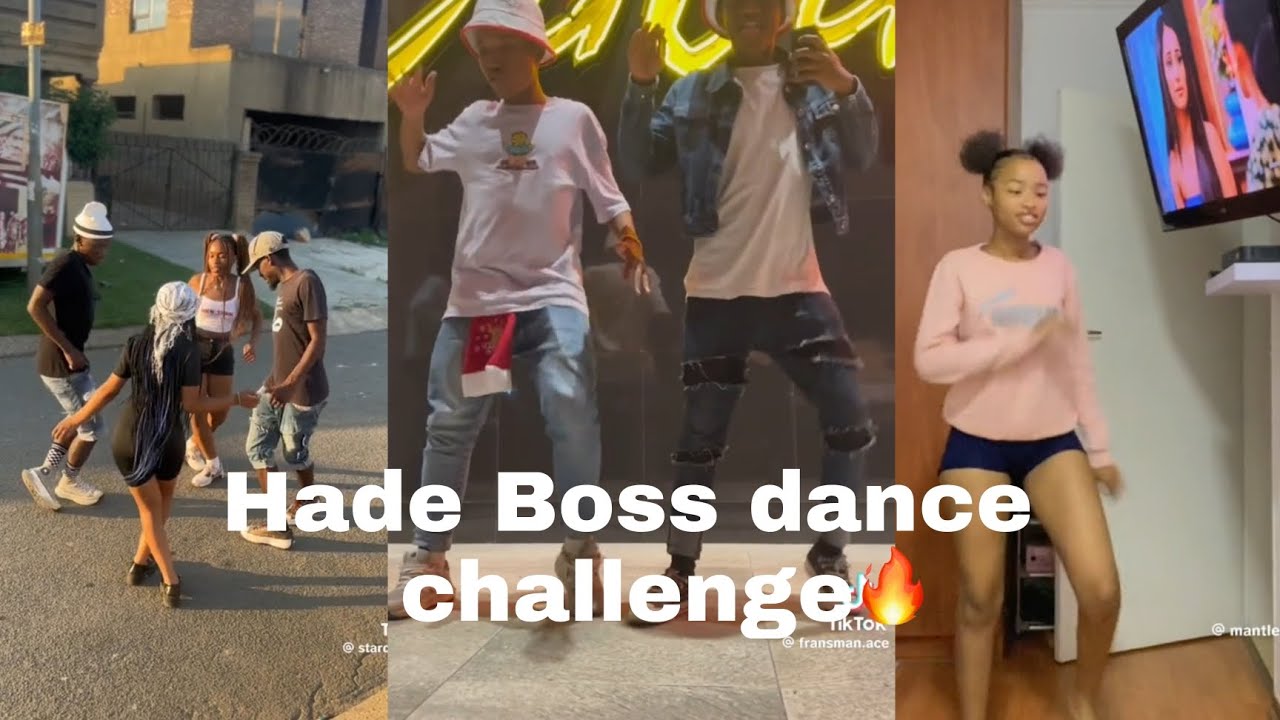 Hade Boss tik tok dance challenge.🔥❤️💃