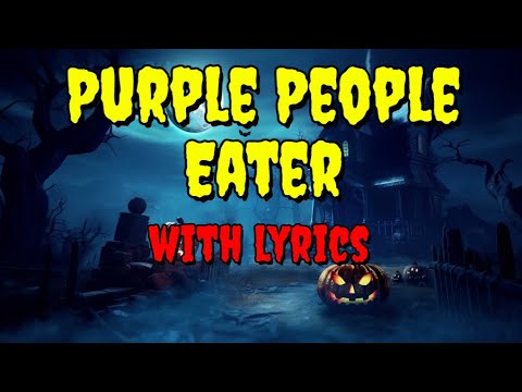 Purple People Eater 💜👹 | Kids Halloween Song (Lyric Video)