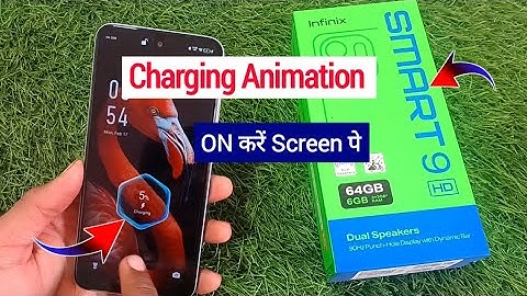 Infinix smart 9 hd charging animation setting | how to show charging Animation in infinix smart 9 hd