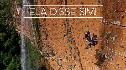 Ela disse SIM - Pedido de casamento nas alturas - Cascata do Chuvisqueiro | Trip Adventure