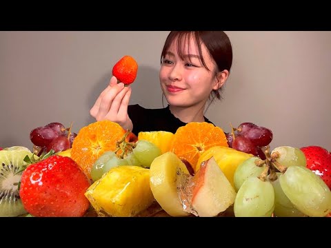 【ASMR】フルーツ飴 [EatingSounds モッパン 咀嚼音 먹방]