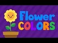 Colors for kids | Learn Colors with cute flower characters | LOTTY LEARNS