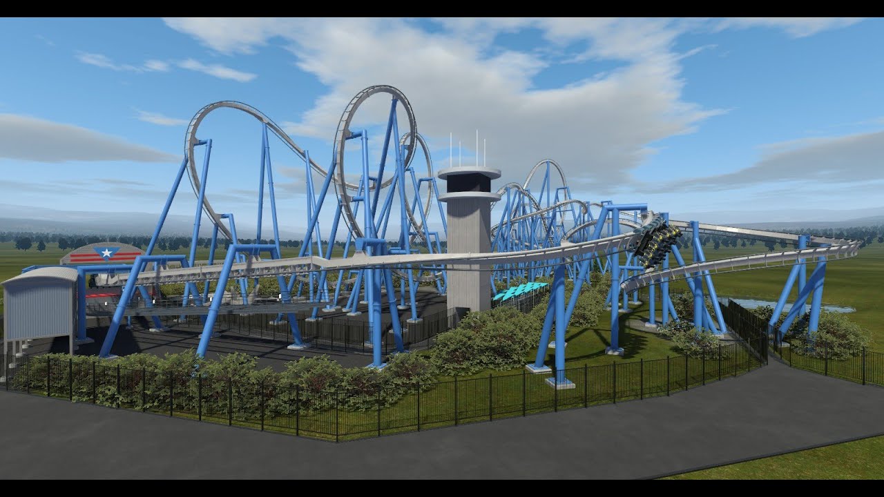 Afterburner, a launched B&M invert [No Limits 2]
