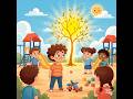 🌳 The Magic Tree of Kindness | A Beautiful Moral Story for Kids ✨