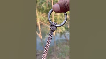 Strong Knot, Simple Trick #campingtips #gtknot #knots #bowlineknots #shorts