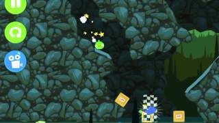 Bad piggies #4 rolling  down hill screenshot 4