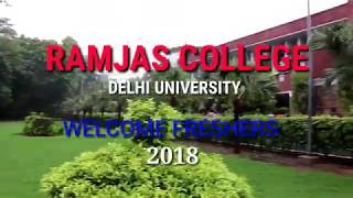 RAMJAS COLLEGE | WELCOME FRESHERS 2018 | NORTH CAMPUS | DELHI UNIVERSITY | BY THE UNIQUE DIARY