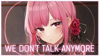 「Nightcore」We Don't Talk Anymore ( BOXINBOX & Lionsize/Lyrics )
