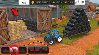 Cover The Bales & Delivered In On Cow Storage |Farming Simulator 18 Multiplayer Gameplay #fs18 screenshot 4