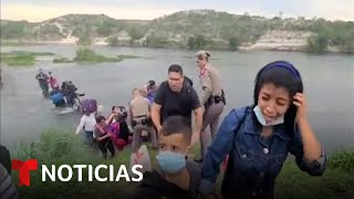 Así hicieron estos venezolanos el último tramo hasta EE.UU. | Noticias Telemundo