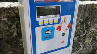 How to: Biletomat San Marino Parking Ticket Machine (2019)