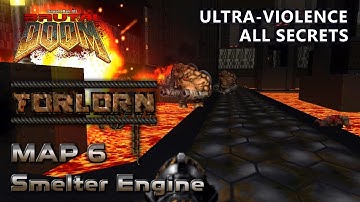 Doom 2 - Forlorn - Map 6 - Ultra-Violence - All Secrets