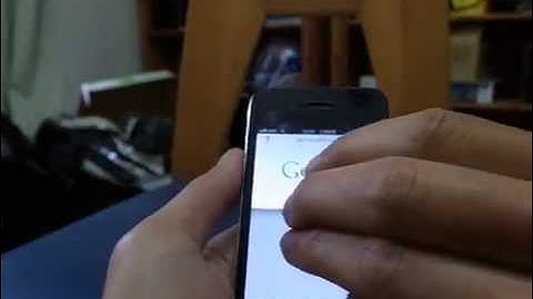 iPhone4 iOS 4.3.1 Multitasking Gestures