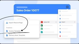 Document Designer: Generate PDF in Record Menu