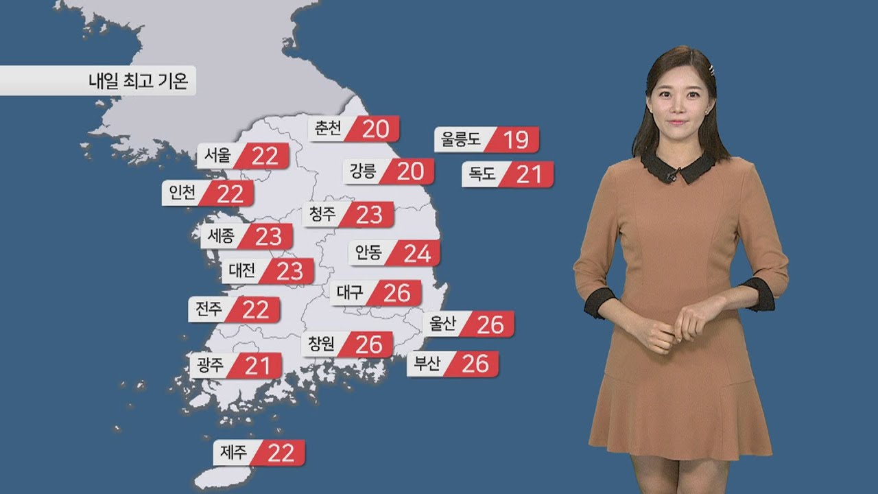 newspaper mockup [날씨] 주말 종일 선선…구름 많고 동쪽 곳곳 비 / 연합뉴스TV (YonhapnewsTV)