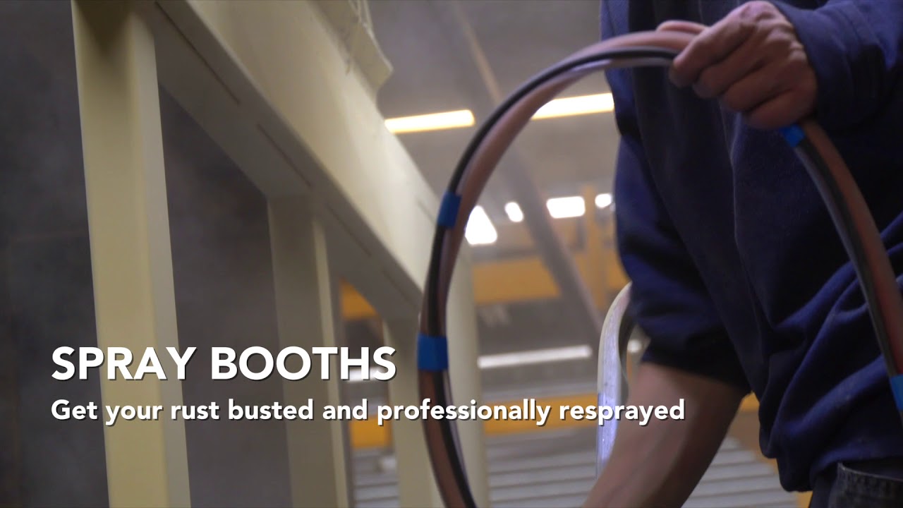 Rust Busters   Spray Booths