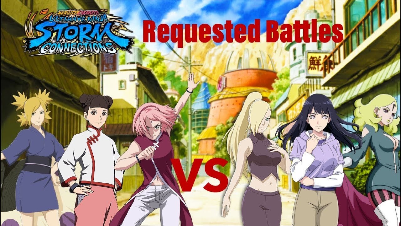 Requested Battles: TenTen Sakura Temari vs Ino Hinata Delta @nyotengu4893
