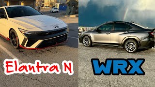 Hyundai Elantra N or Subaru VB WRX? - I've Owned Both...