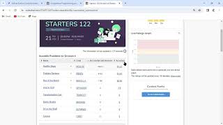 LIVE CODECHEF CONTEST 122 ALL SOLUTION STARTERS 122 Problem Reviews Arya In Grid Matrix