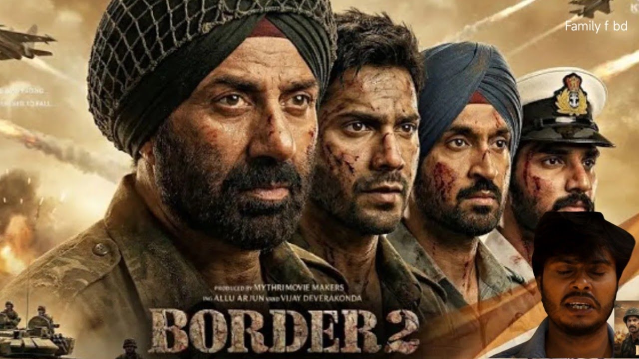 Border 2 Movie Review by Family f bd | best action movie Sunny Deol Varun Dhawan 