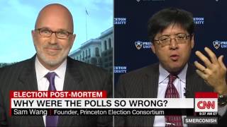 Full Sam Wang eats a bug after being wrong about Trump Update