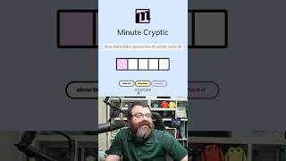 Minute Cryptic Feb 7th, 2025 #wordgames #crypticcrossword #crossword