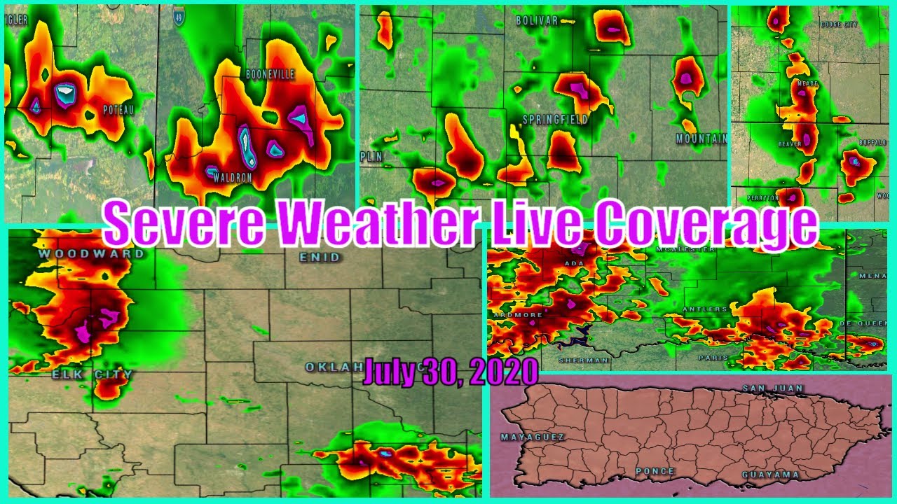 Severe Weather Live Coverage - Severe Storms South U.S. - The Severe ...