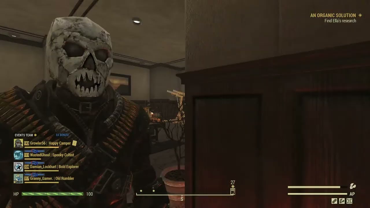 Fallout 76 (PC) Harmered-Skull Merch, broadcast from Boosteroid, 2025.11.16