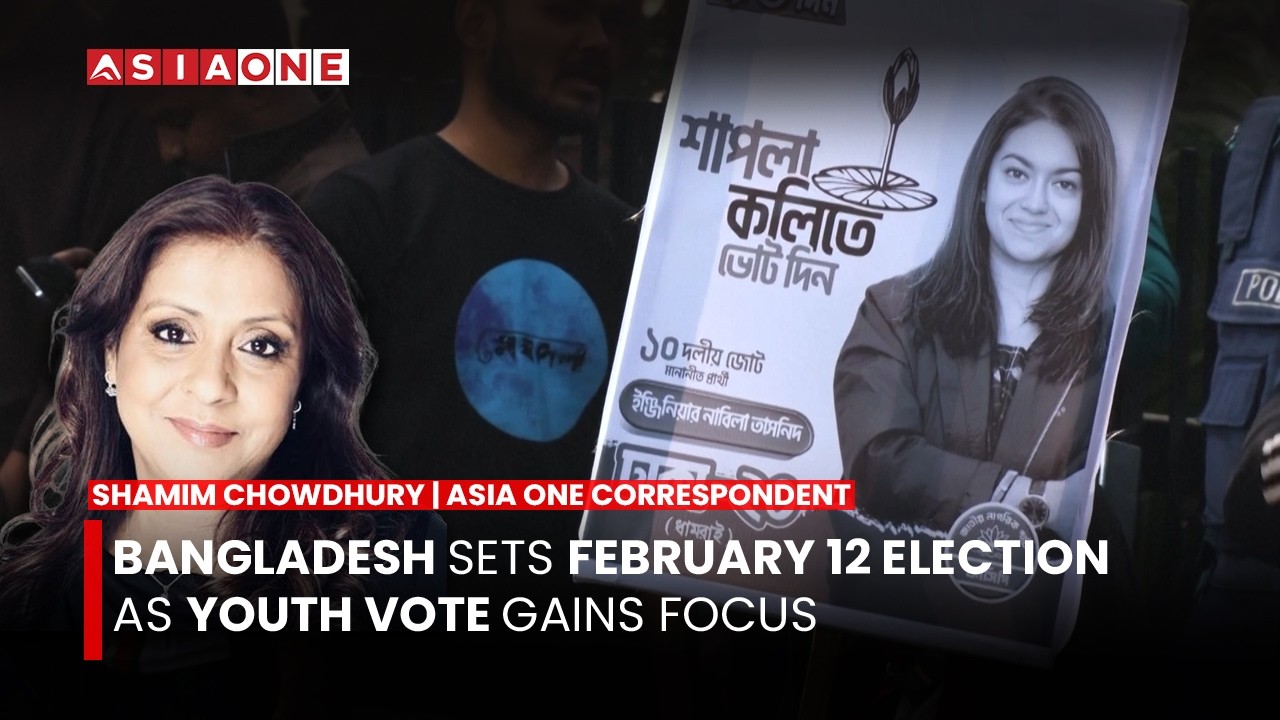 Bangladesh Sets February 12 Election as Youth Vote Gains Focus | Shamim Chowdhury | Asia One News