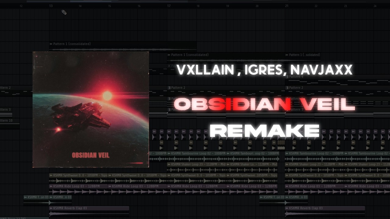 VXLLAIN - Obsidian Veil | FL Studio REMAKE