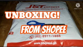 UNBOXING! From Shopee!