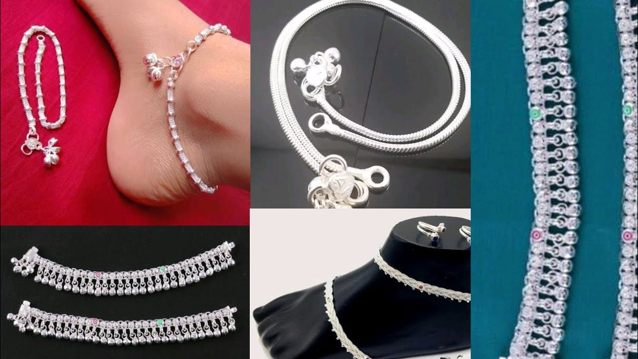 Trending Silver Payal Design 2023 Daily wear Silver Payal Collection