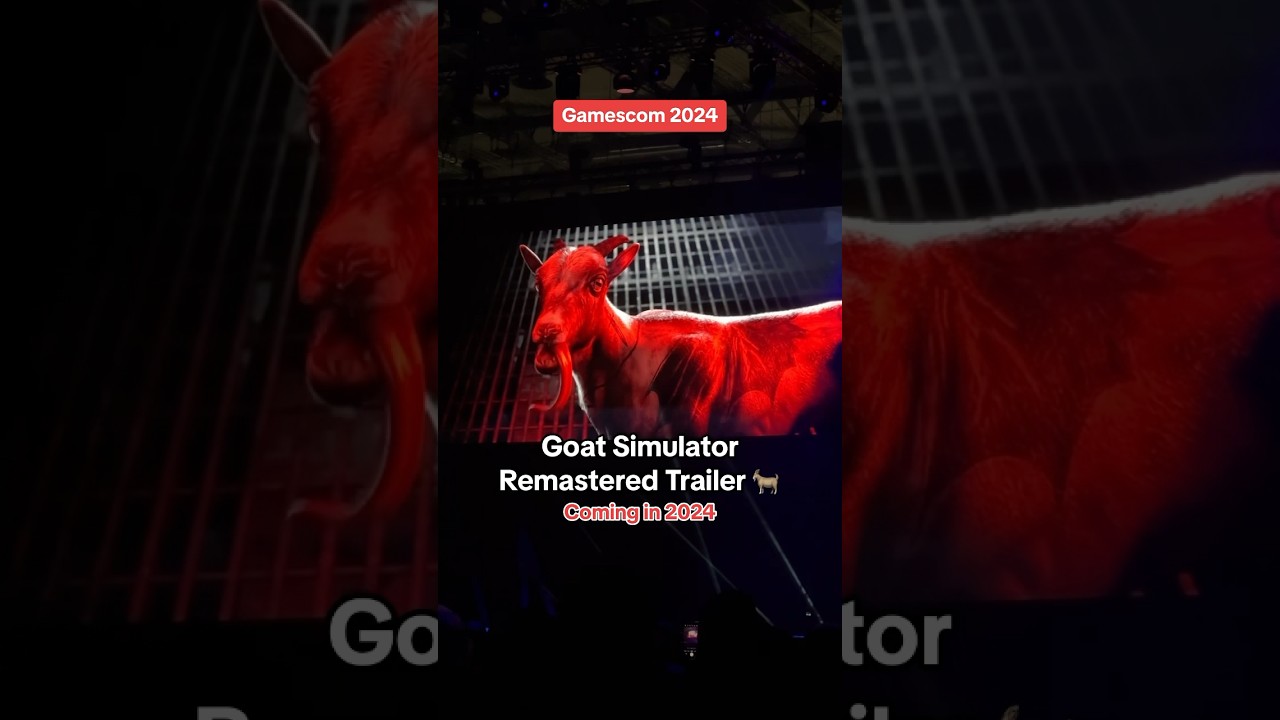 Gamescom 2024: Goat Simulator Remastered is Coming in 2024