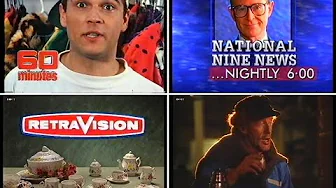 1992 commercials on channel 9. 60 Minutes , SPC, Retravision, McCain, National Nine News promo