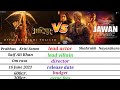 AdiPurush vs Jawan full comparison video/#comparison #adipurush #jawan #srk