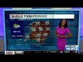 Annea's Tuesday afternoon forecast
