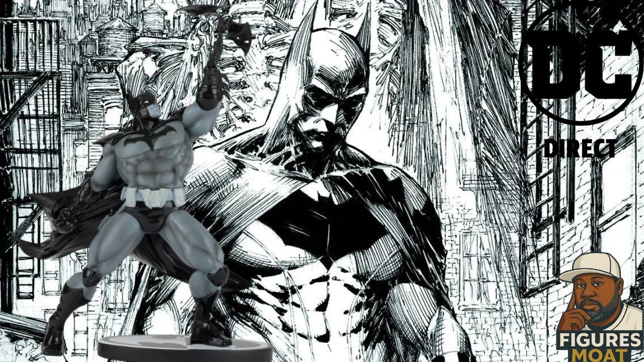 GameStop Sells ES Statues Now? Batman Black And White LE Statue Review